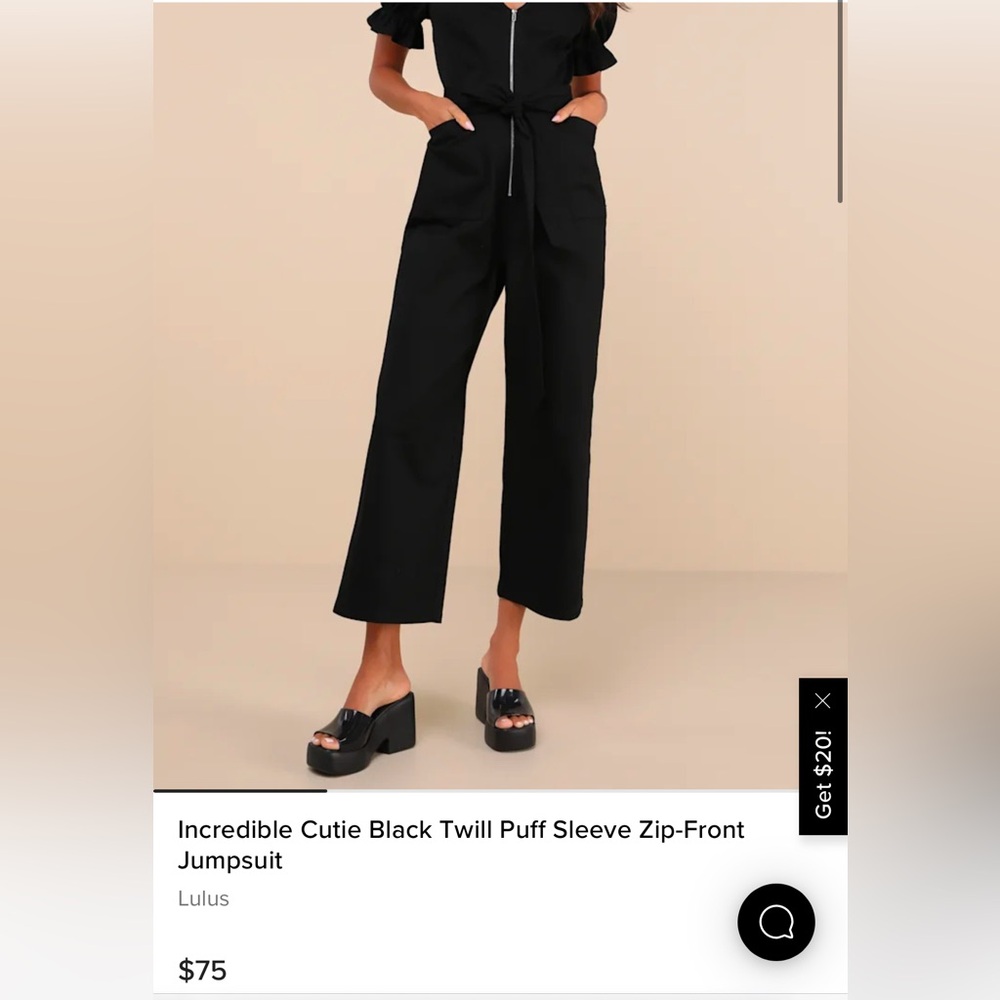 Black Jumpsuit - Picture 2 of 10